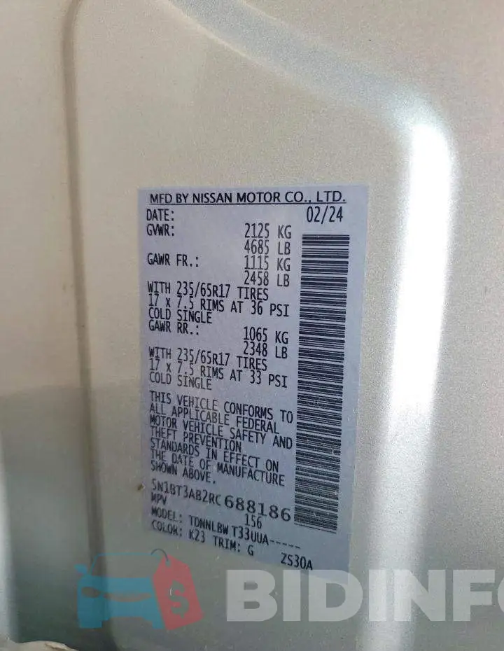 5N1BT3AB2RC688186 Photo# 13