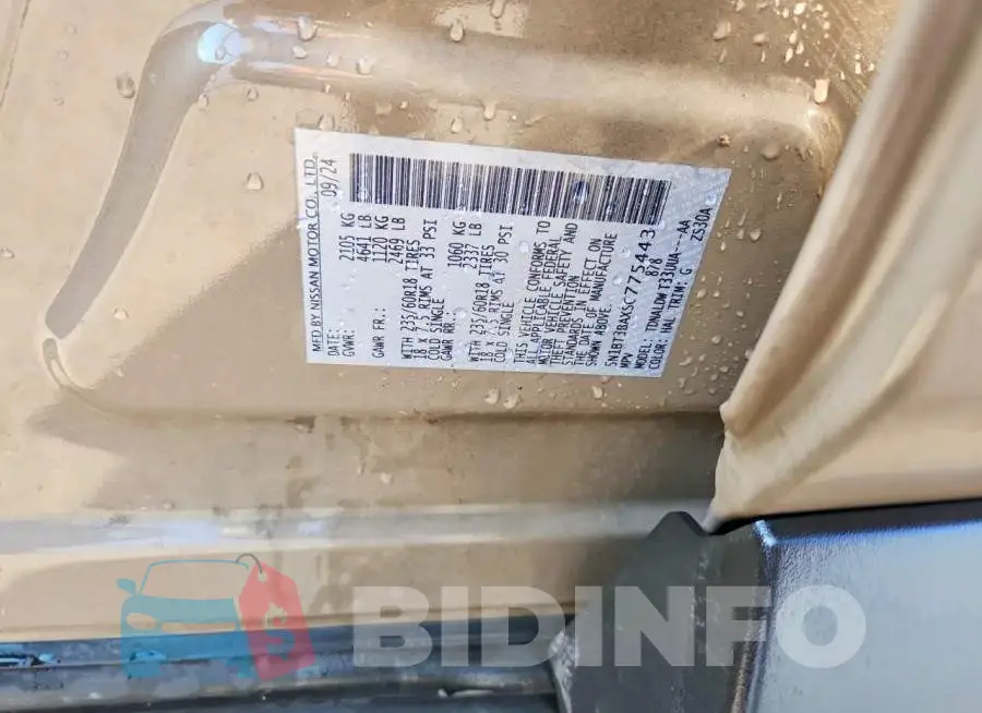 5N1BT3BAXSC775443 Photo# 12