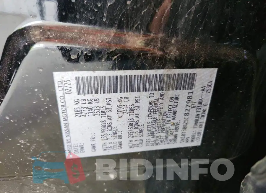 5N1BT3BB2SC827981 Photo# 13