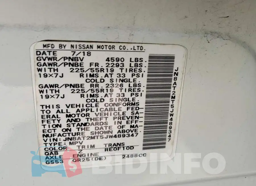 JN8AT2MT5JW489347 Photo# 12