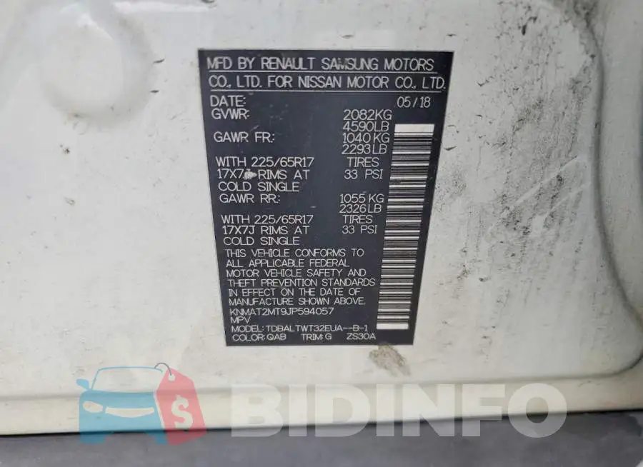 KNMAT2MT9JP594057 Photo# 12
