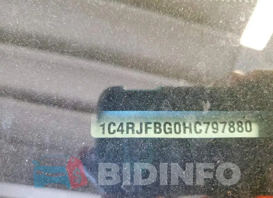 1C4RJFBG0HC797880 Photo# 14