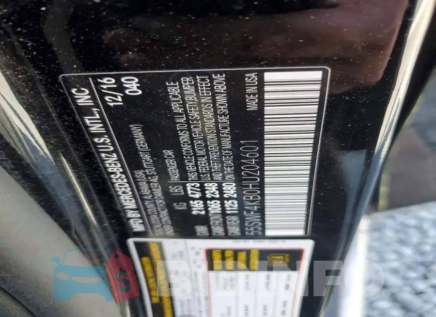 55SWF4KB0HU204601 Photo# 12