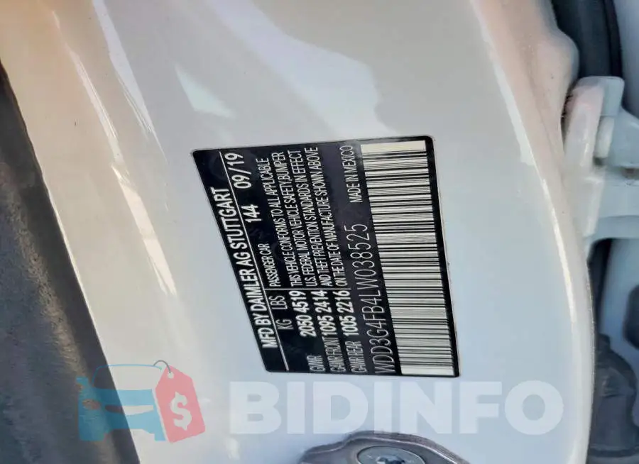WDD3G4FB4LW038525 Photo# 12