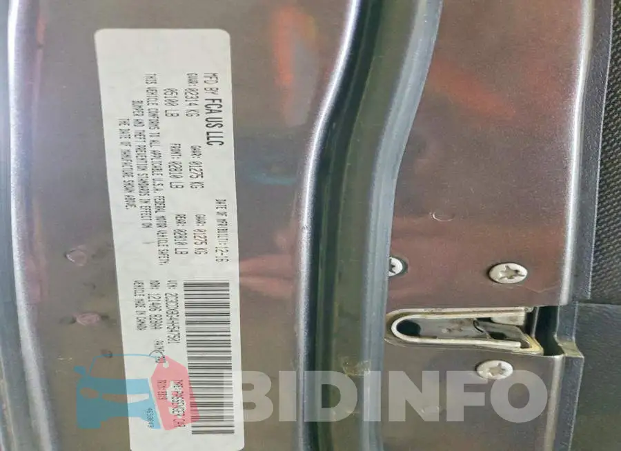 2C3CDXBG4HH547501 Photo# 13