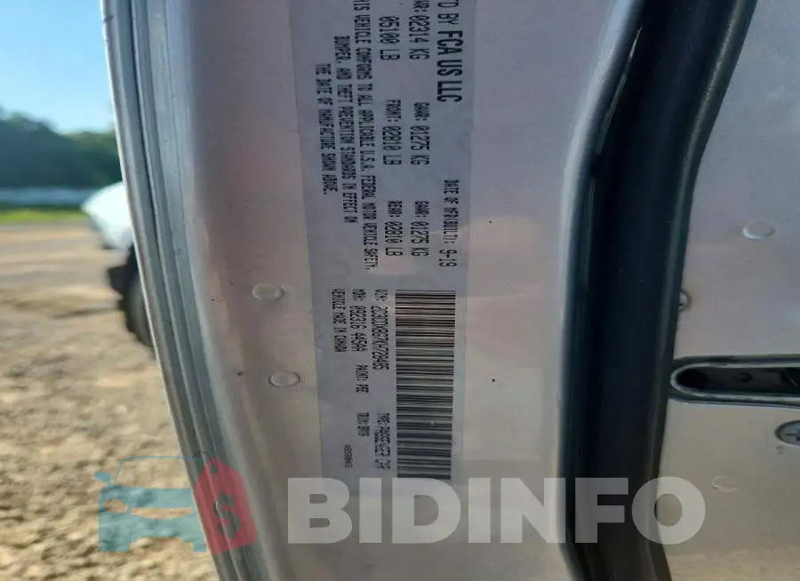 2C3CDXBG7KH728485 Photo# 13