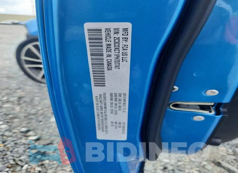 2C3CDXCT1PH707747 Photo# 12
