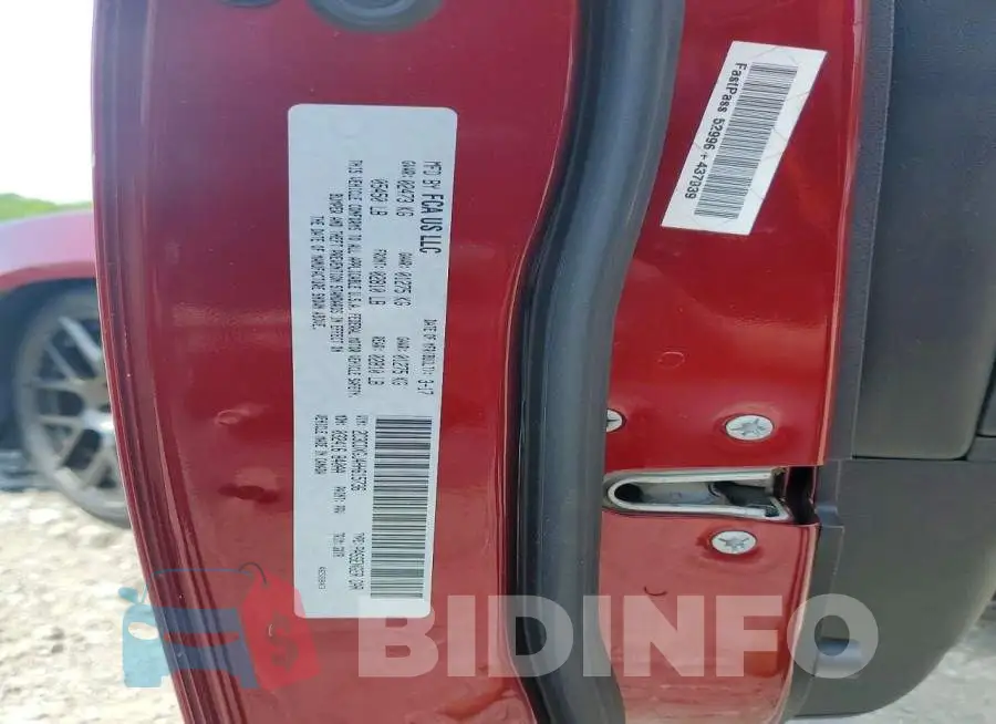 2C3CDXGJ4HH615736 Photo# 12