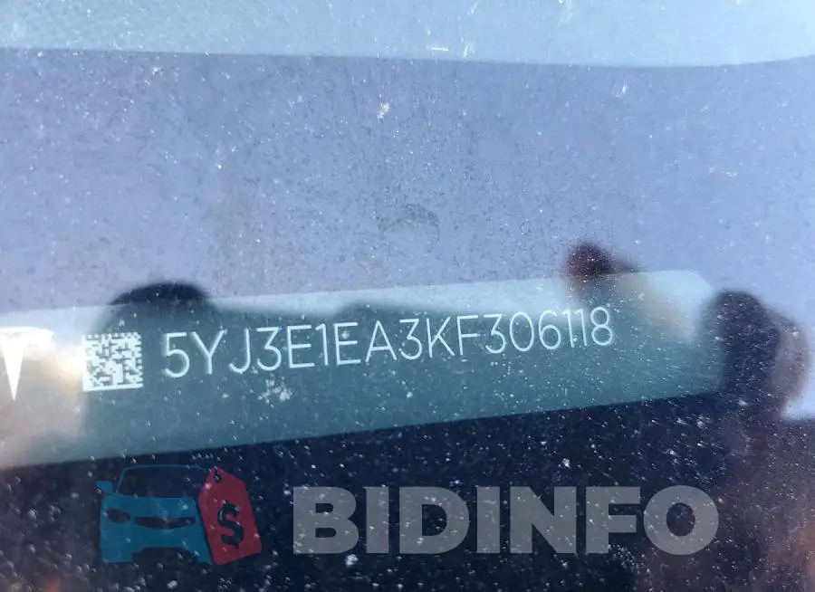 5YJ3E1EA3KF306118 Photo# 12