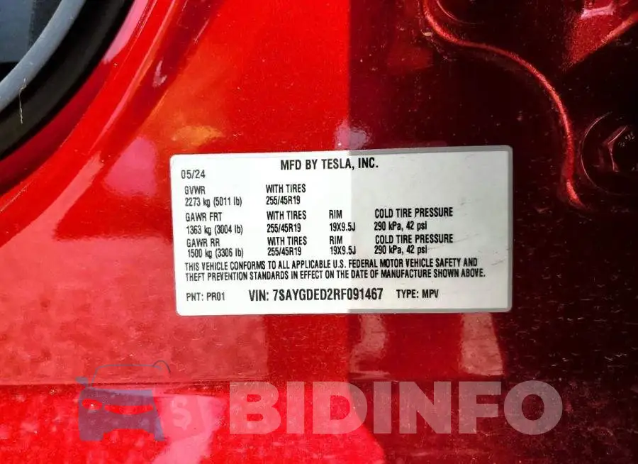 7SAYGDED2RF091467 Photo# 12