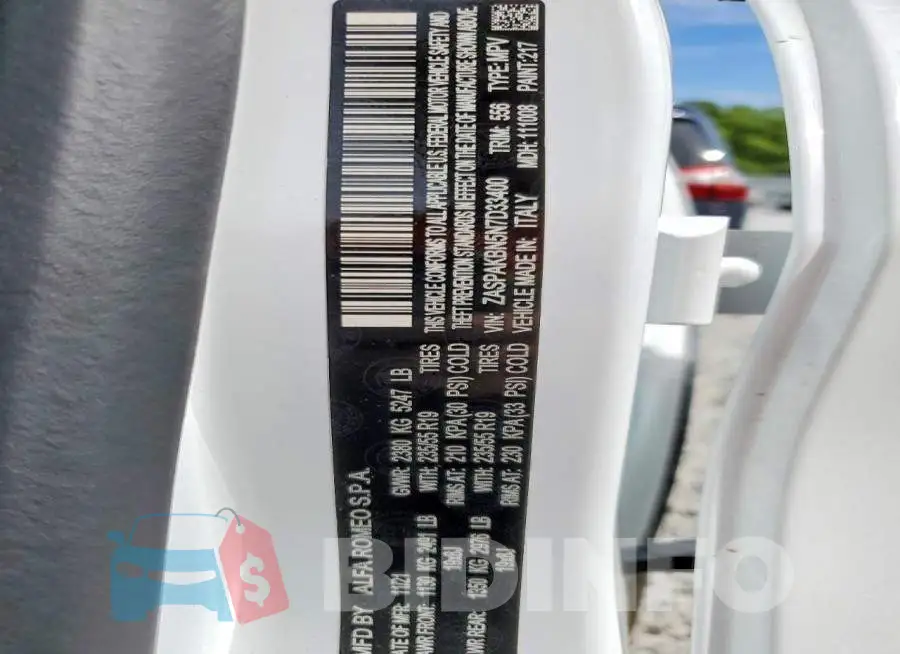 ZASPAKBN5N7D33400 Photo# 13