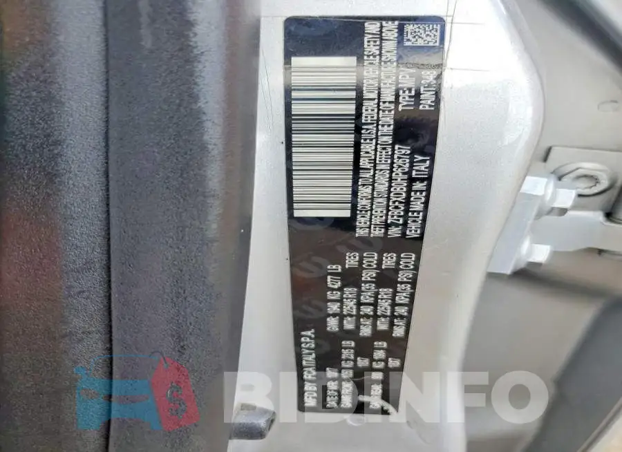 ZFBCFXDB0HP626797 Photo# 12