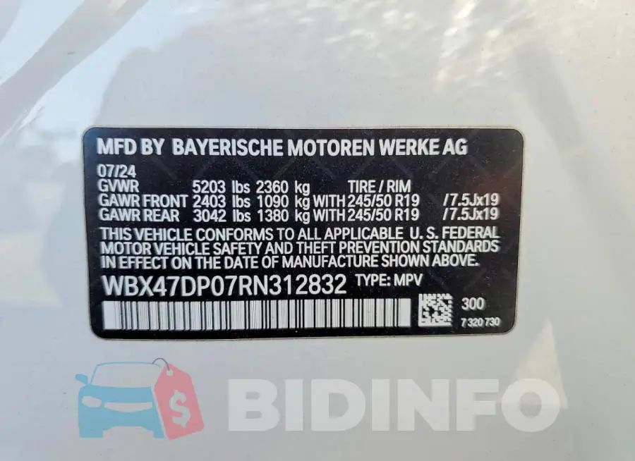 WBX47DP07RN312832 Photo# 13