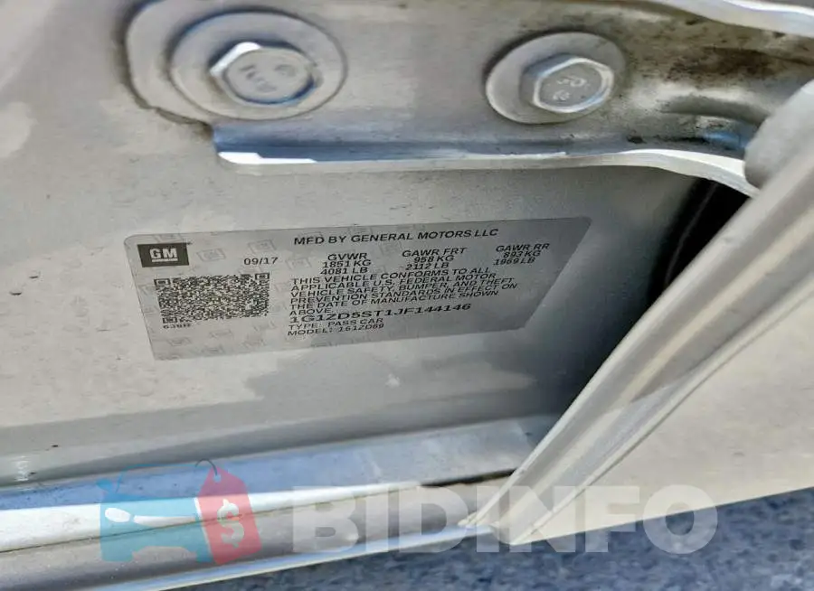 1G1ZD5ST1JF144146 Photo# 12