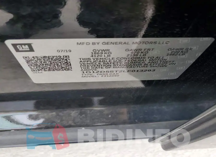 1G1ZD5ST2LF013293 Photo# 12
