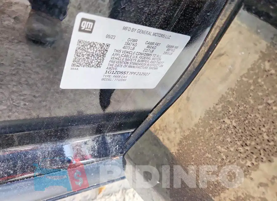 1G1ZD5ST7PF212927 Photo# 13