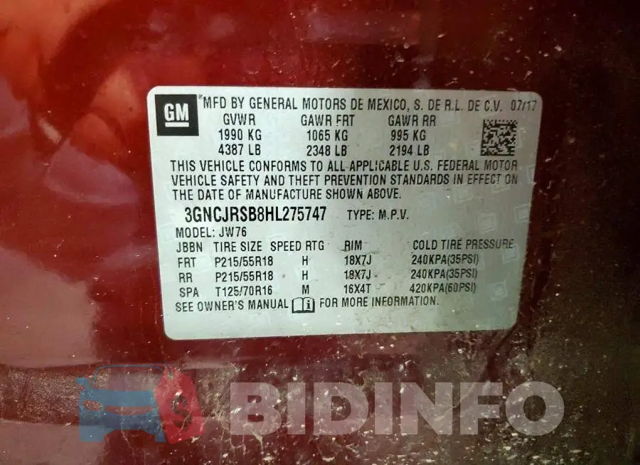 3GNCJRSB8HL275747 Photo# 13