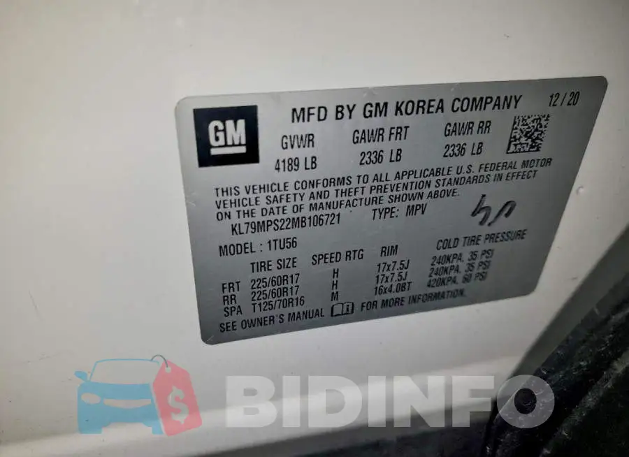 KL79MPS22MB106721 Photo# 14