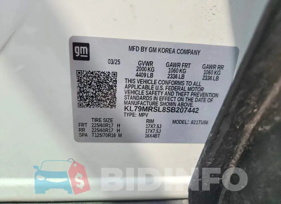 KL79MRSL8SB207442 Photo# 13