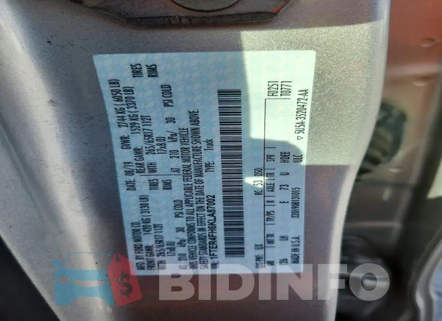 1FTER4FH6KLA87002 Photo# 13