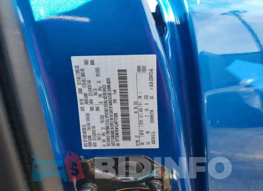 1FTEW1E41LKF17208 Photo# 12