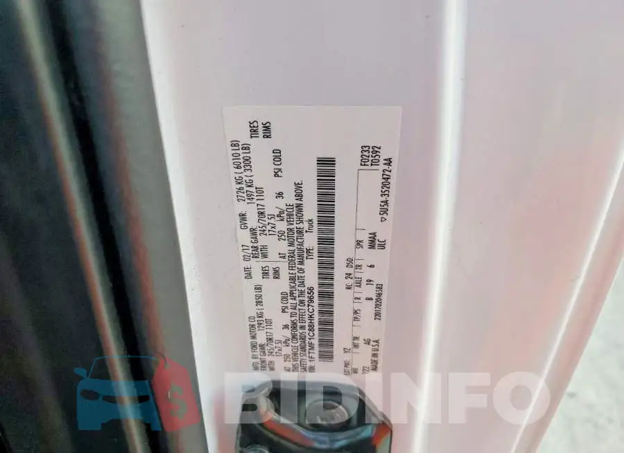 1FTMF1C88HKC79656 Photo# 12