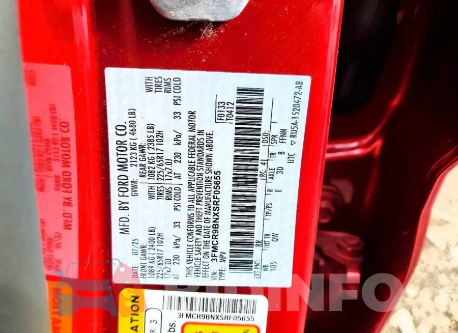 3FMCR9BNXSRF05655 Photo# 12
