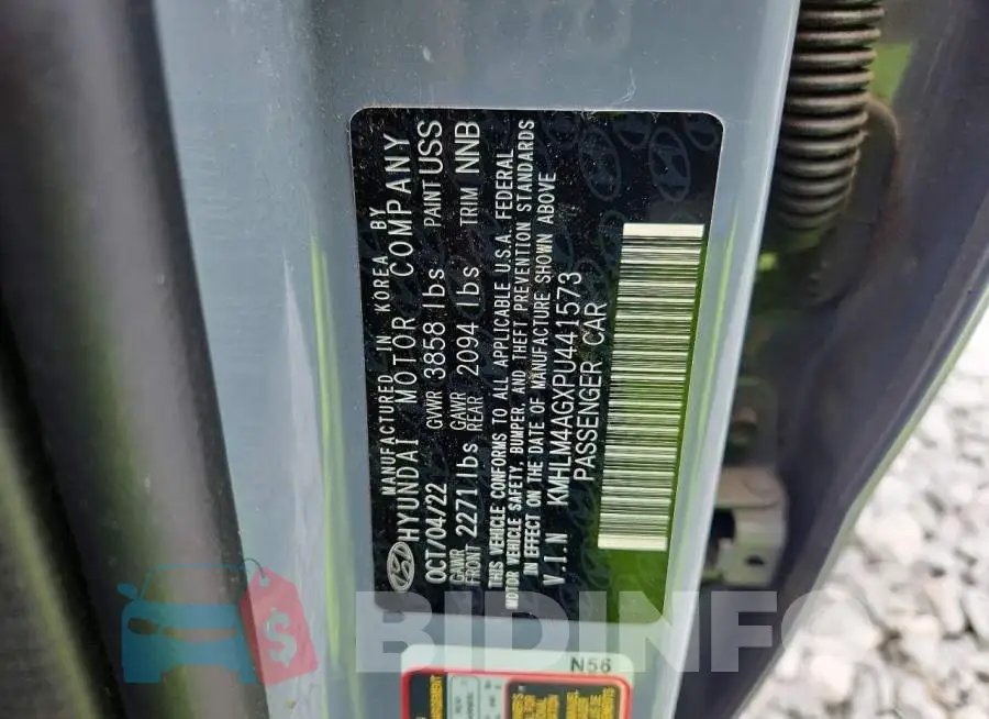 KMHLM4AGXPU441573 Photo# 12