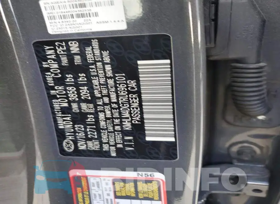 KMHLM4DG7RU696101 Photo# 12