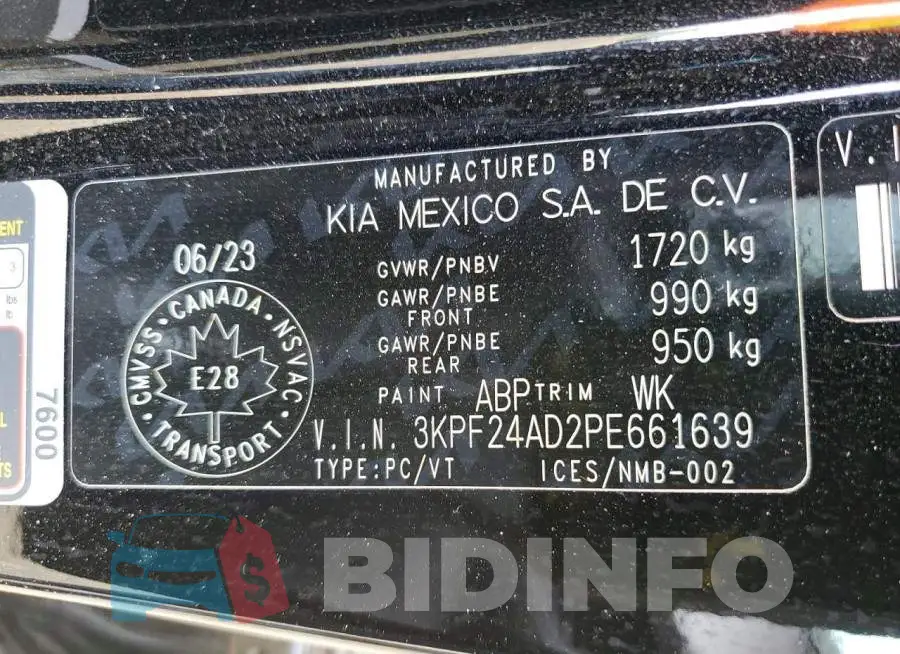 3KPF24AD2PE661639 Photo# 12