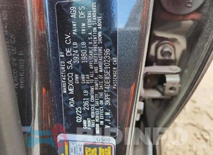 3KPFT4DEXSE102396 Photo# 12