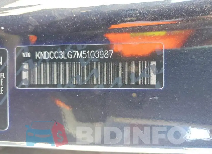 KNDCC3LG7M5103987 Photo# 13