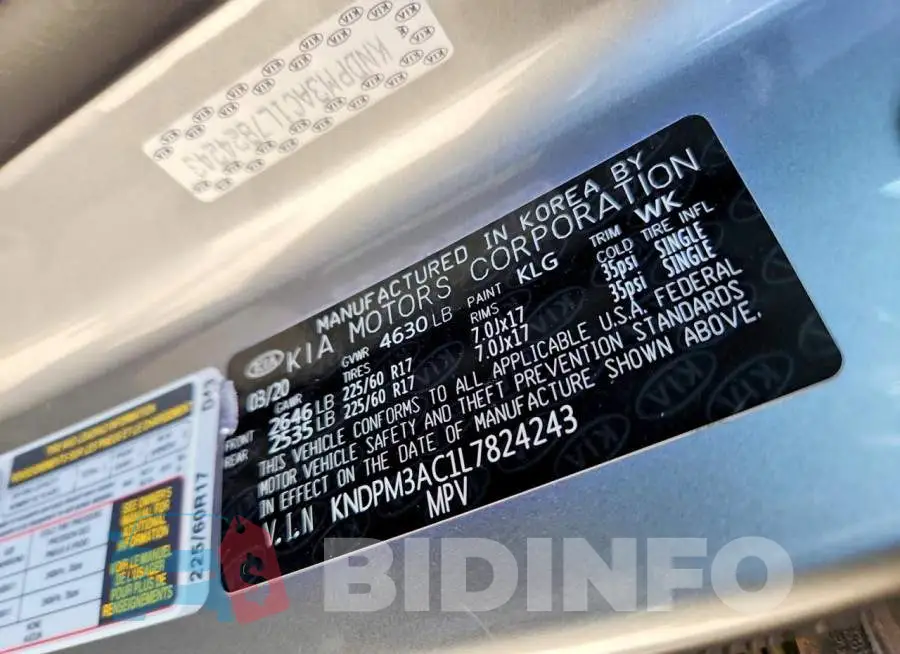 KNDPM3AC1L7824243 Photo# 13