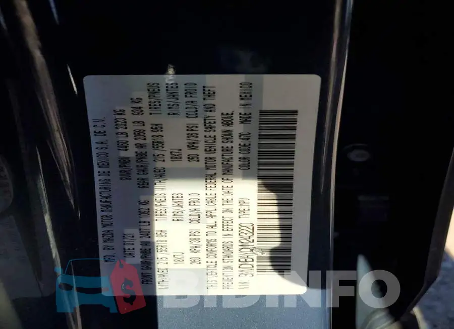 3MVDMBAY0MM243220 Photo# 13