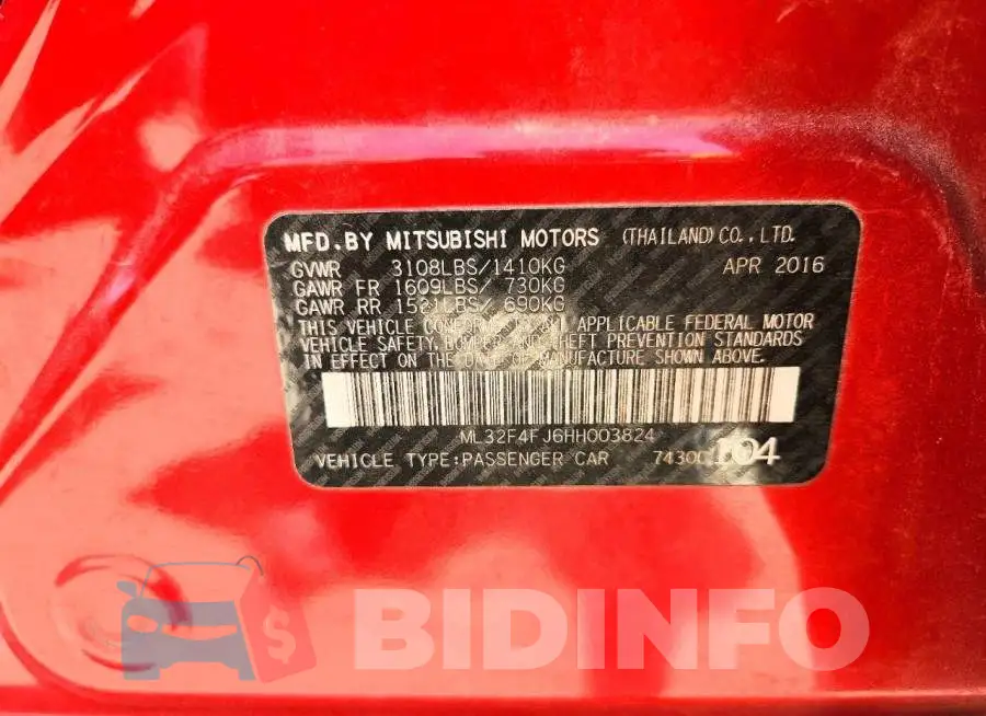 ML32F4FJ6HH003824 Photo# 12