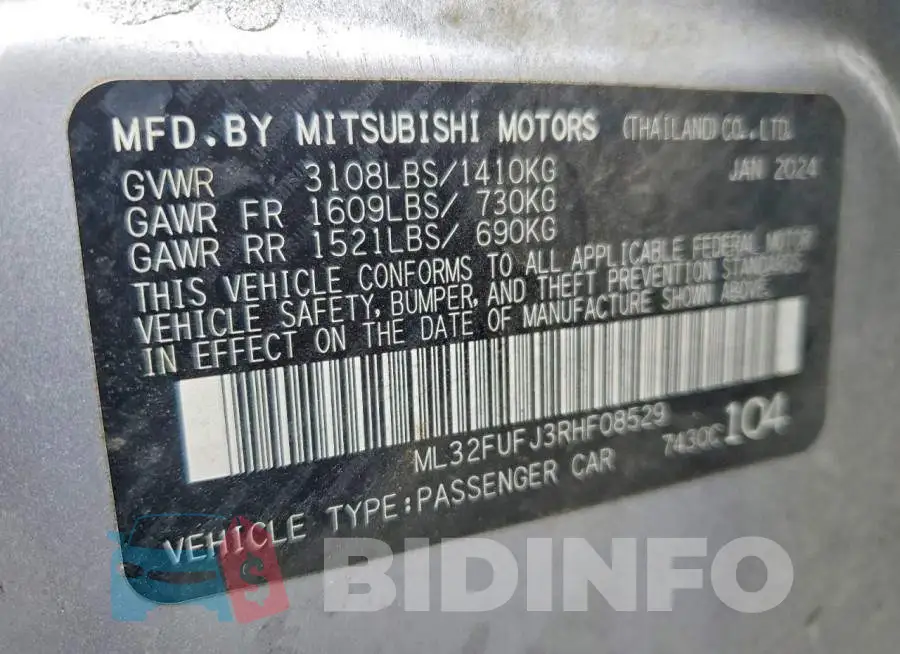 ML32FUFJ3RHF08529 Photo# 12