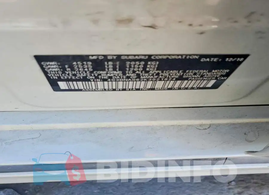 4S3BNAS62K3021824 Photo# 12