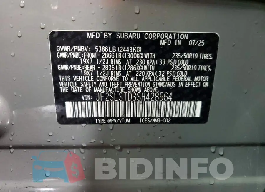 JF2SLSTD3SH428564 Photo# 12
