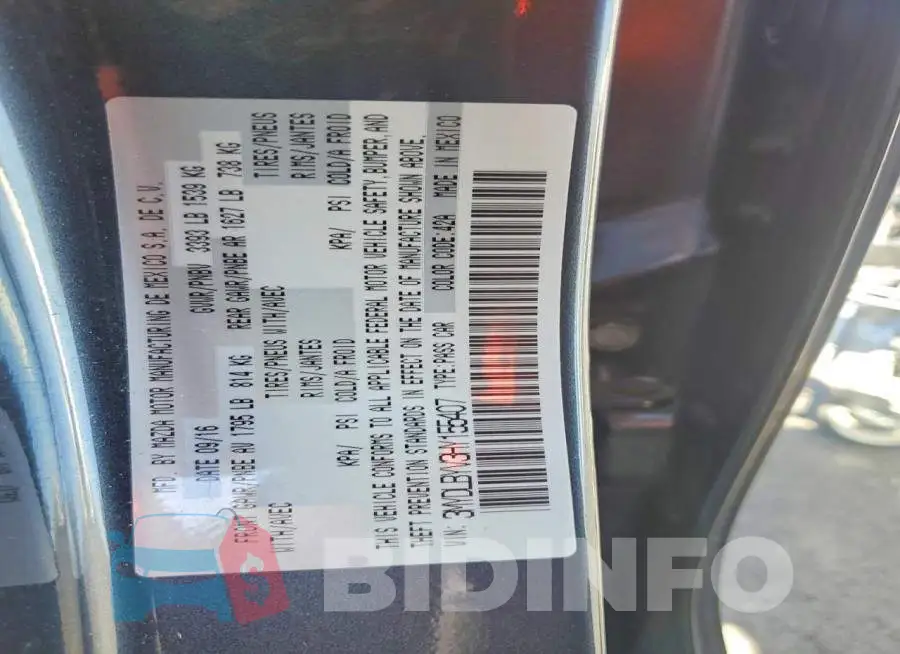 3MYDLBYV3HY155407 Photo# 12