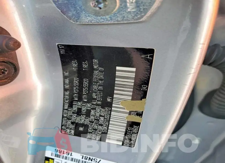 5TDKY5G11JS070313 Photo# 12