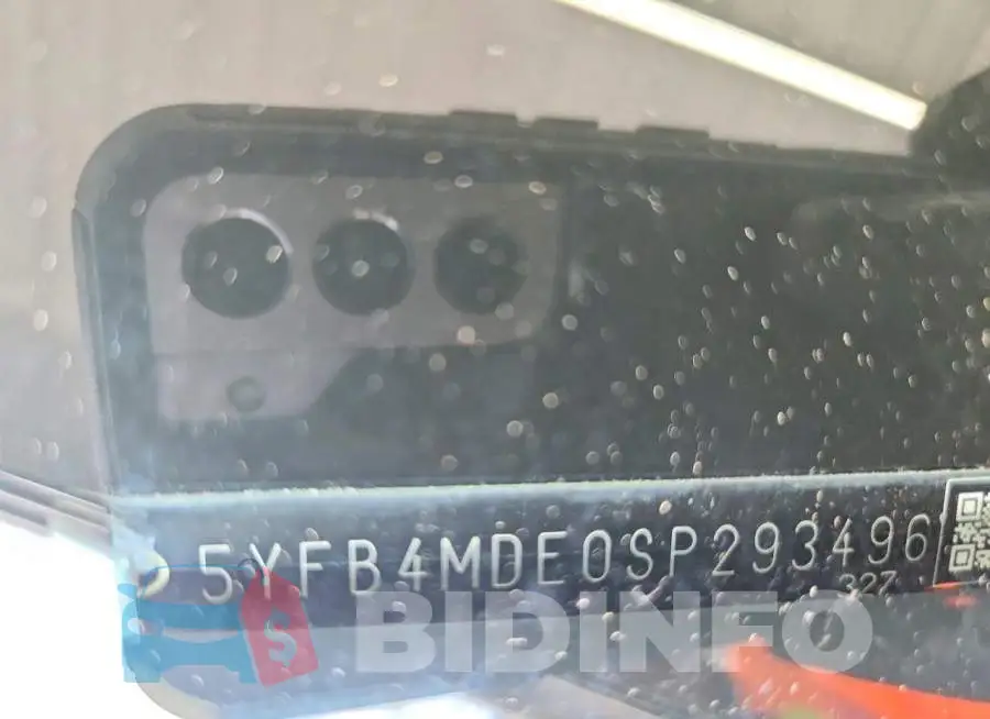 5YFB4MDE0SP293496 Photo# 12