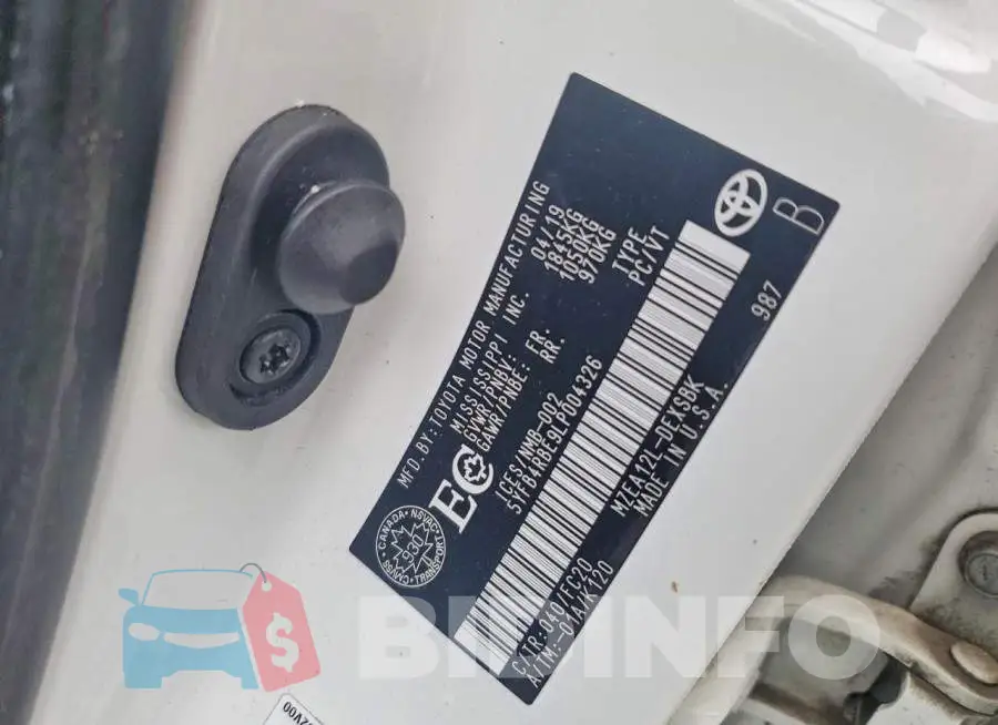 5YFB4RBE9LP004326 Photo# 12