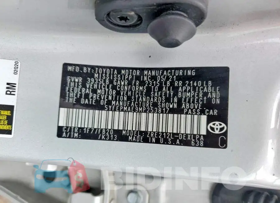 5YFEPMAE9MP253817 Photo# 13