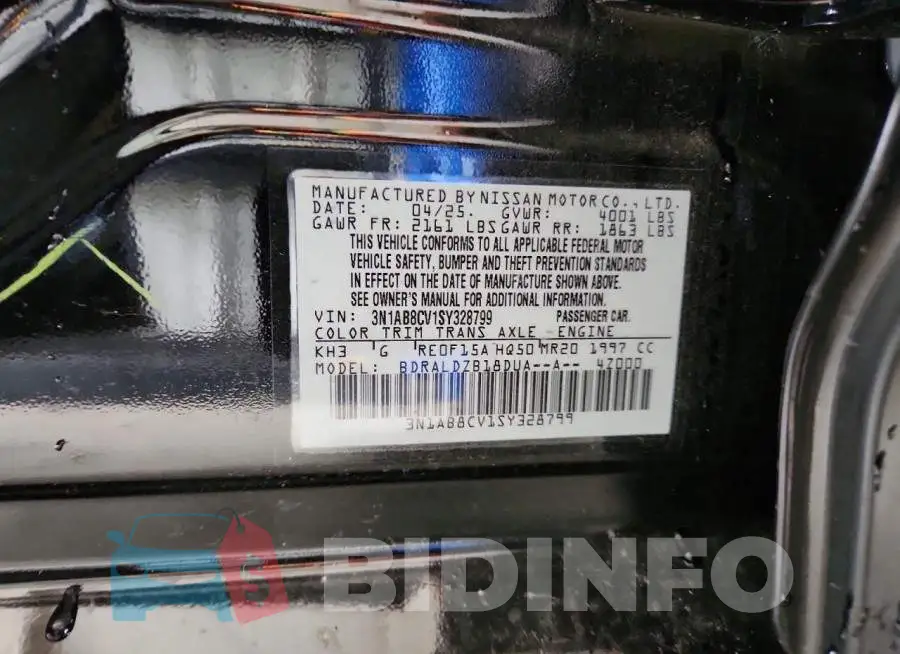 3N1AB8CV1SY328799 Photo# 12