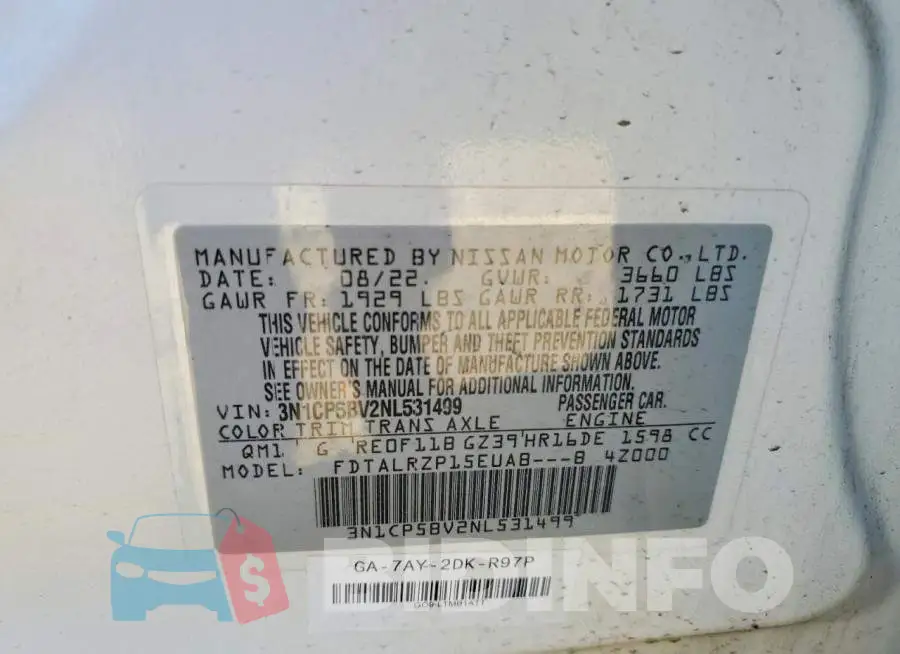 3N1CP5BV2NL531499 Photo# 12