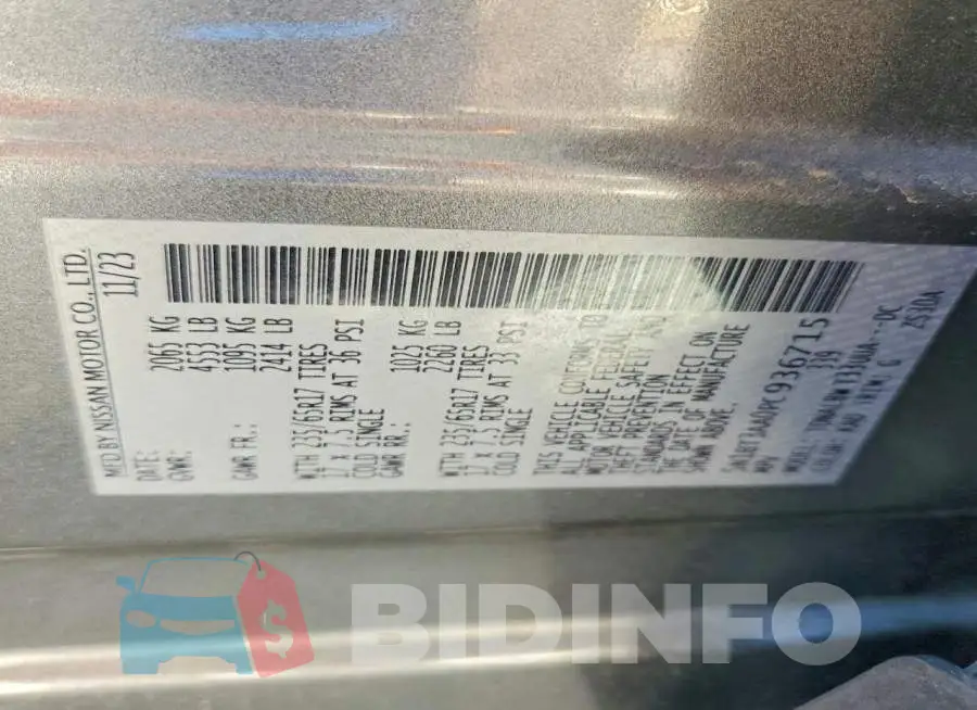 5N1BT3AA0PC936715 Photo# 13