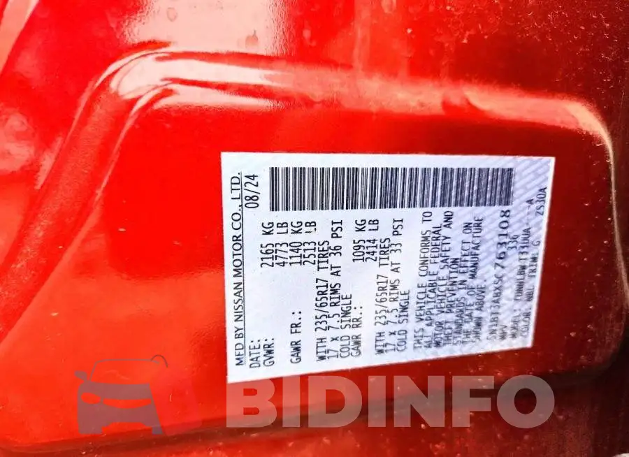 5N1BT3ABXSC763108 Photo# 13