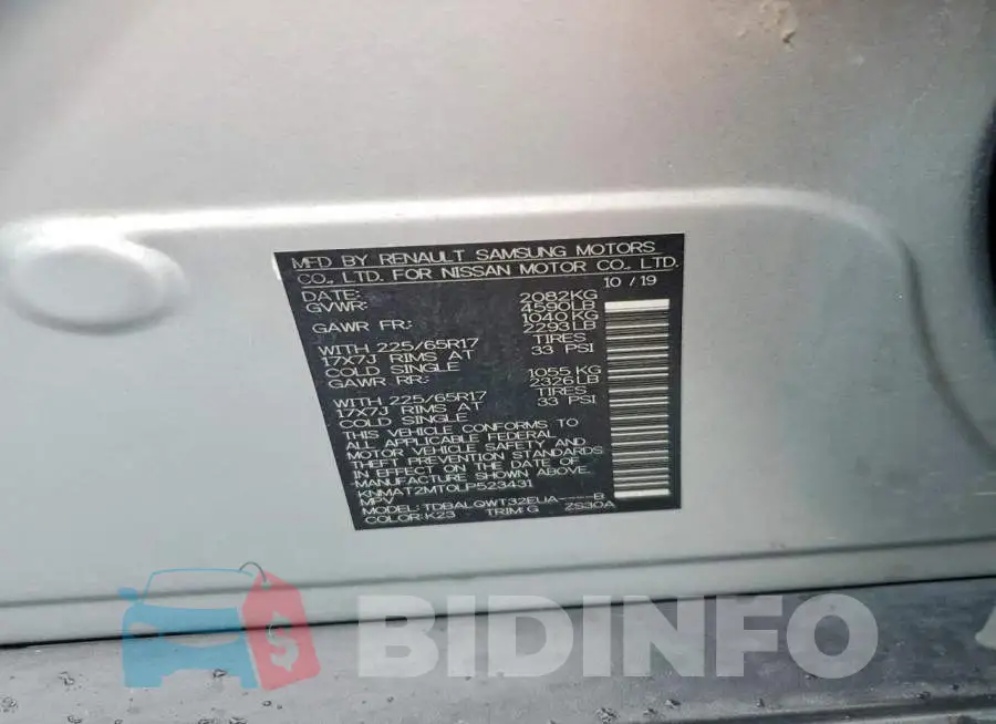 KNMAT2MT0LP523431 Photo# 14