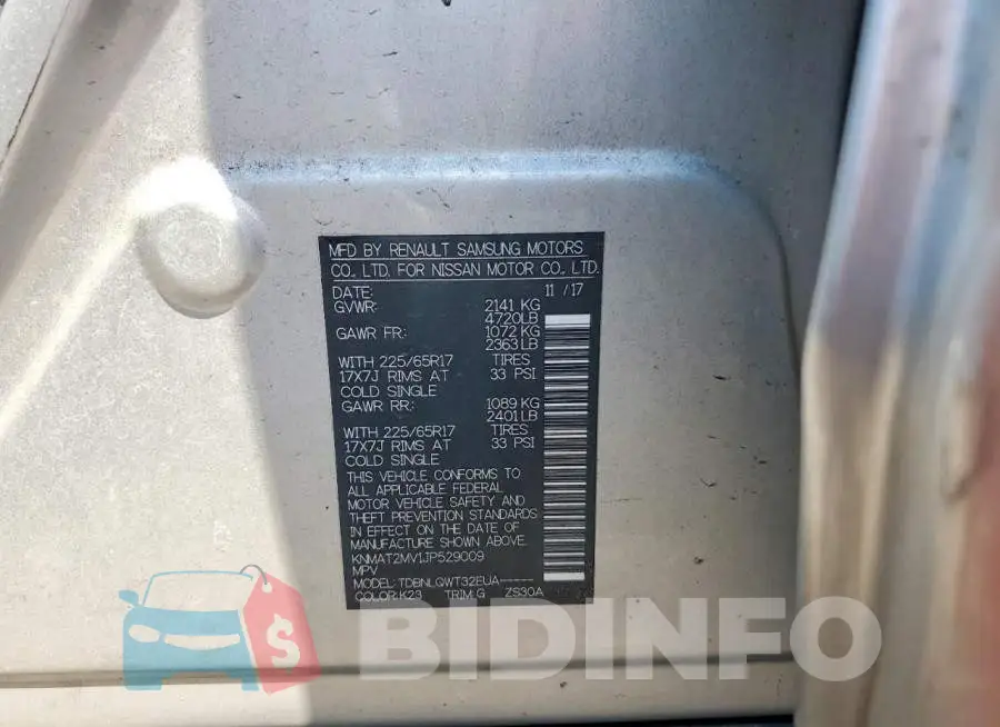 KNMAT2MV1JP529009 Photo# 13
