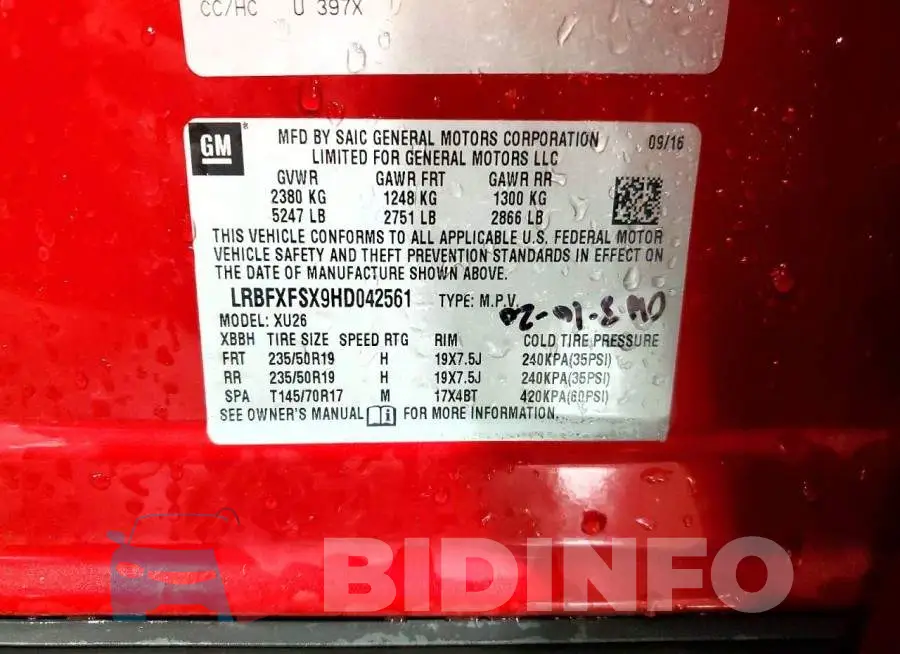 LRBFXFSX9HD042561 Photo# 13